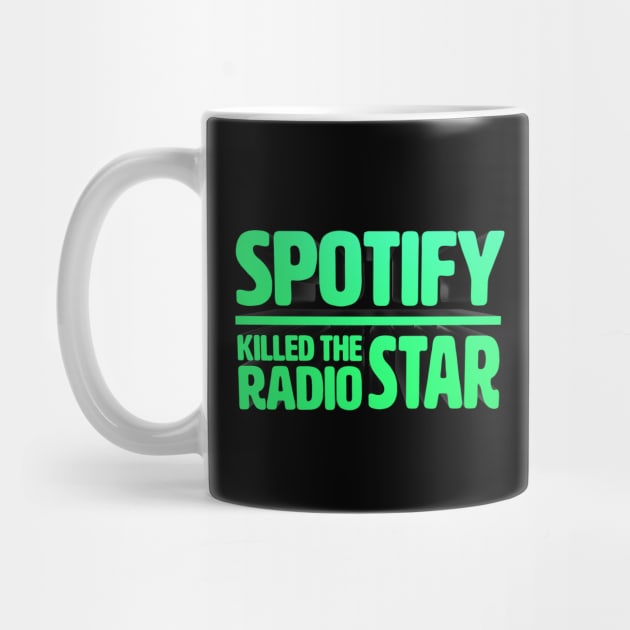 Spotify killed the radio star in 3D by TinyPrinters